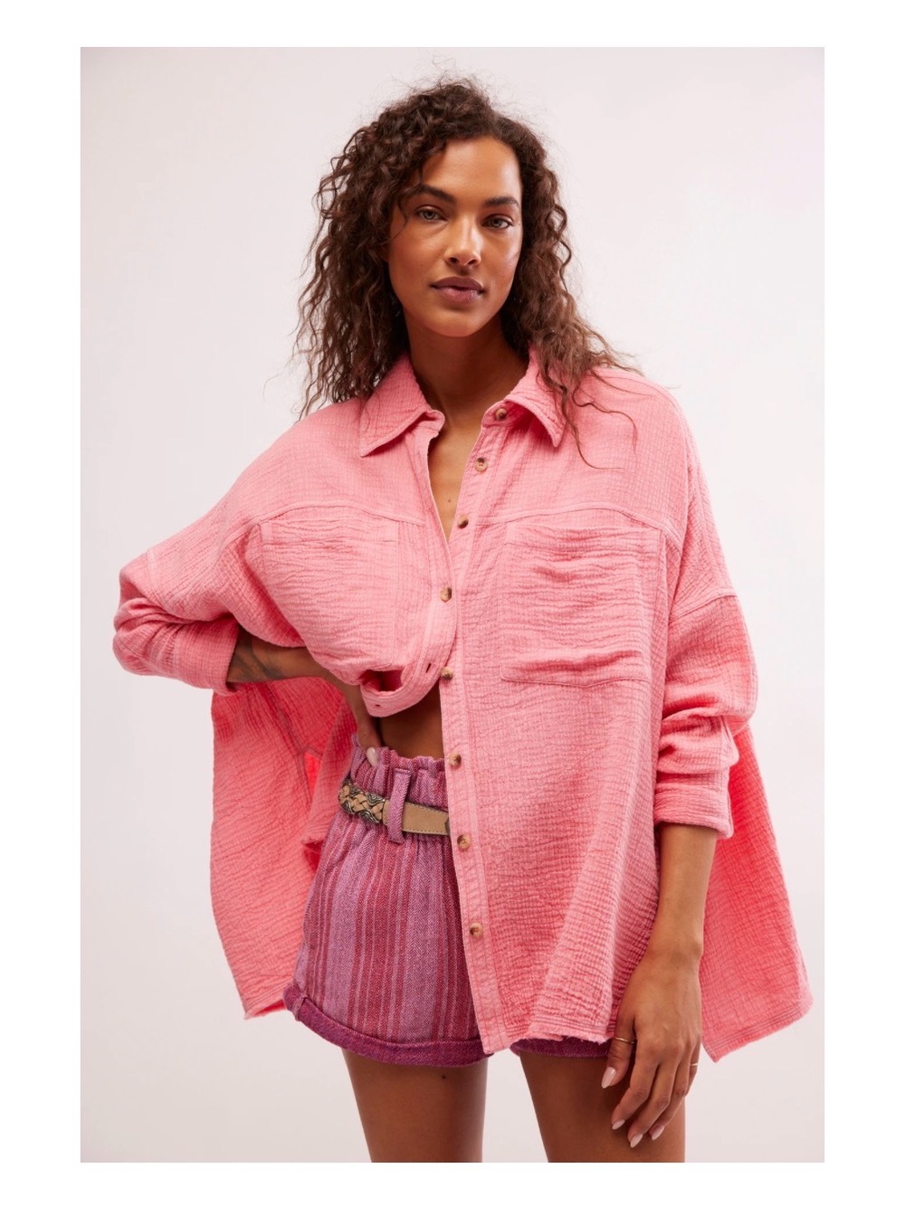 free people cardiff too bright pink